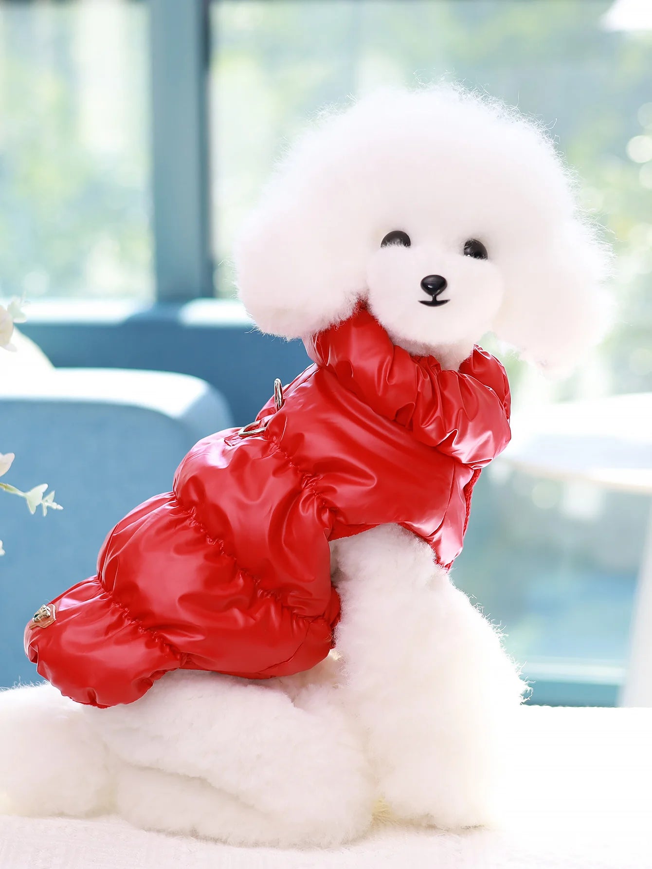 Dog Winter Jacket — 3-Layer Thick Warm Coat for Small to Medium Dogs