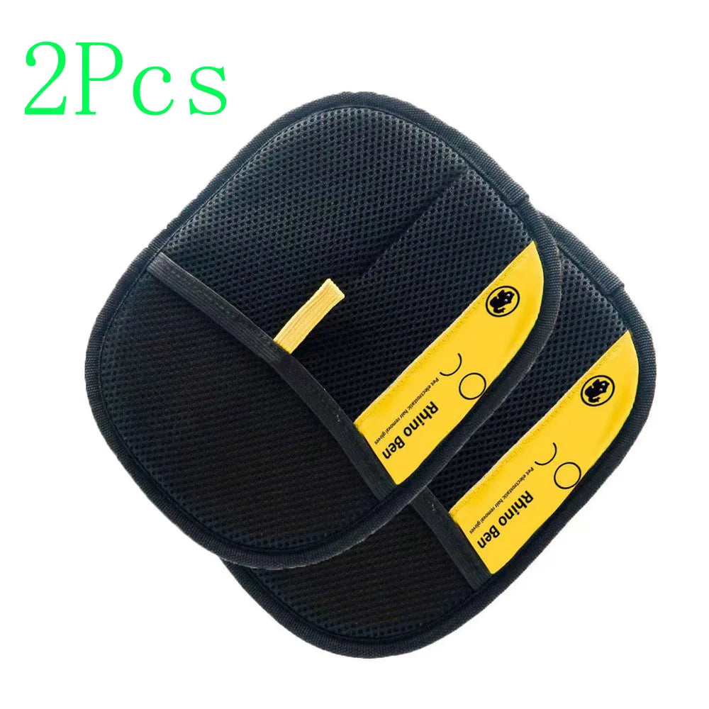 Pet Grooming Gloves — Hair Remover Brush for Dog & Cat Fur on Sofas, Carpets & Clothes