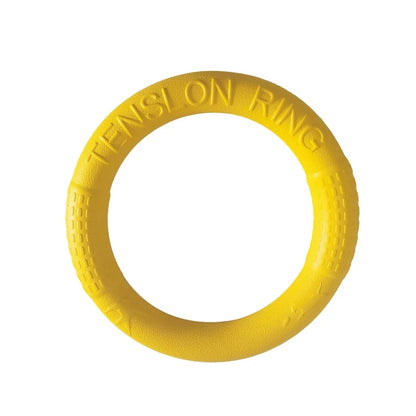 Floating Dog Flying Disc — Water-Resistant Interactive Training Ring Toy for Small & Medium Dogs