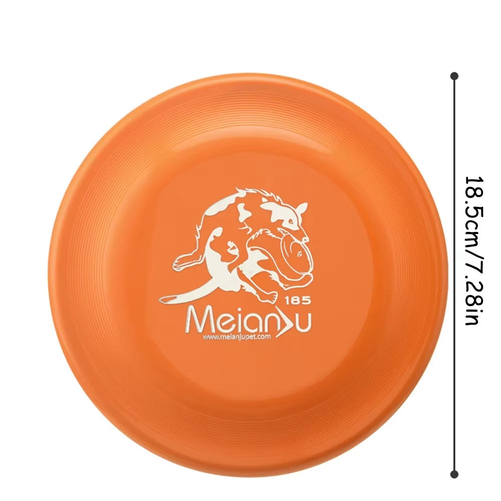 Durable Dog Flying Disc — Lightweight Training Toy for Puppies & Adult Dogs