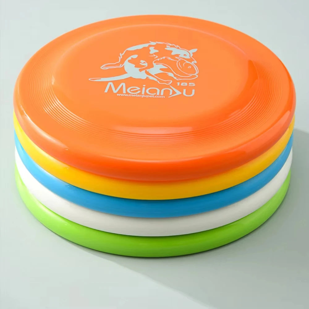 Durable Dog Flying Disc — Lightweight Training Toy for Puppies & Adult Dogs
