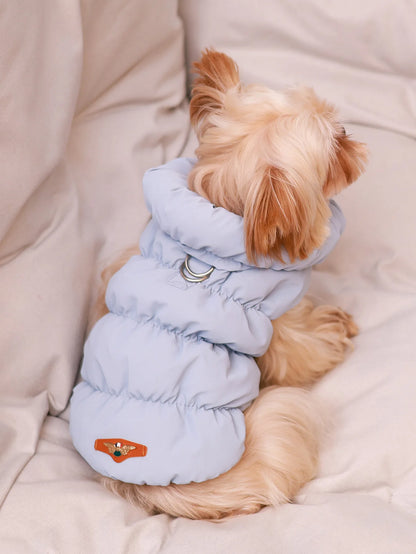 Dog Winter Jacket — 3-Layer Thick Warm Coat for Small to Medium Dogs